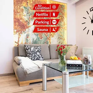 Апартаменты Stawowa Premium - 69 M2 With Sauna And Private Garage